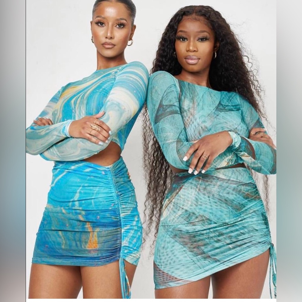 Crop top and skirt set Farai london